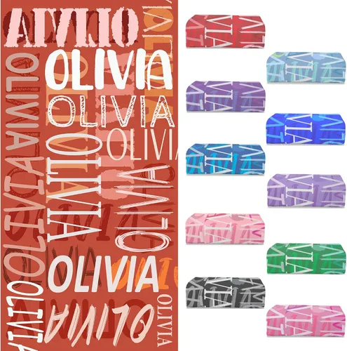 Vista 19 de Toallas de playa personalizadas con nombre para niños y adultos, toallas de viaje personalizadas de microfibra para baño y piscina