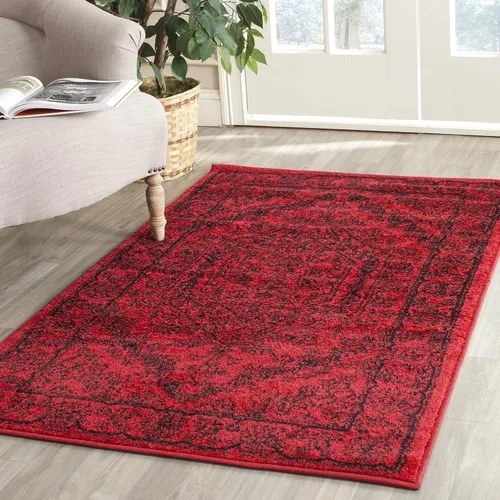 Vista 109 de SAFAVIEH ADR108B - Tapete de la colección Adirondack, 2 pies 1 pulgada x 6 pies, marfil y plateado, diseño de medallón oriental, no desprende