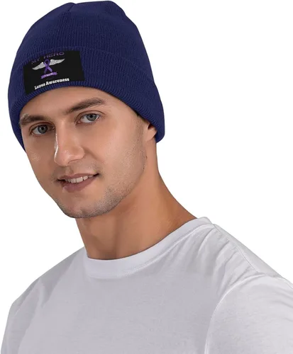 Vista 5 de Beanie Hat Unisex Stretchy Hat Soft Warmth Knit Hat Cap for Men & Women