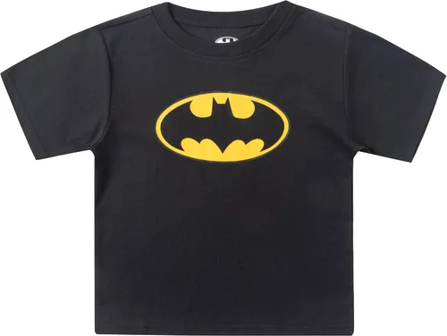 Vista 2 de BATMAN Conjunto de camiseta y pantalones de 3 piezas para niños pequeños y grandes
