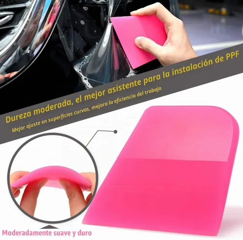 Vista 6 de Kit de herramientas de envoltura de vinilo para envoltura de coche, aplicación de película de tintado de ventana e instalación de PPF, incluye