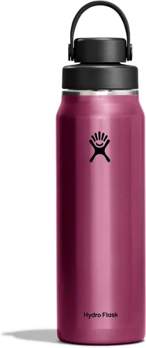 Vista 18 de Hydro Flask Tapa de pico flexible ancha y ligera - Botella de agua aislada de acero inoxidable de 24 onzas, azul zafiro Sapphire Blue