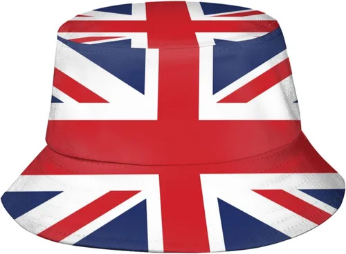 Vista 30 de KiuLoam Sombreros de pescador unisex con bandera, sombreros de pescador plegables para exteriores, verano, viajes, senderismo, playa, gorras