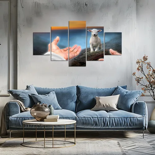 Vista 70 de Arte de Pared Cristiano Símbolo Religioso Cuadro Enmarcado Pintura de Cruz de Cristo Cruces Decoración de Pared Impresión en Lienzo de Cruz Póster