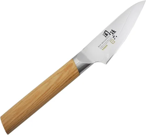 Vista 9 de Seki Magoroku 10000 CL Petit "Santoku 5.709 in ae-5253 (Importación Japón)