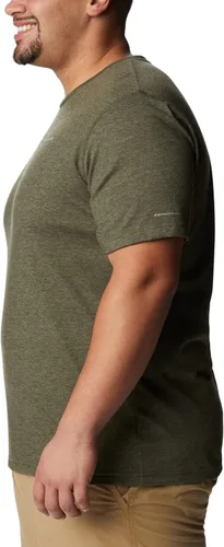 Vista 5 de Columbia - Camiseta Thistletown Park de cuello redondo, para hombre, Verde, S