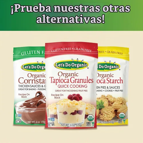 Vista 7 de Let's Do Organic s Gránulos orgánicos de tapioca, 6 oz