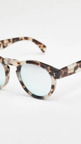 Vista 6 de Illesteva Women's Leonard Mirrored Sunglasses