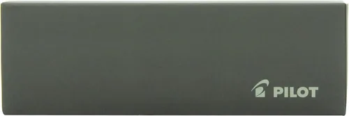 Vista 5 de PILOT Metropolitan Collection - Pluma estilográfica, barril plateado, diseño de puntos, punta media, tinta negra (91105)