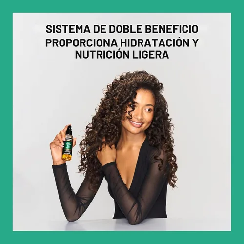 Vista 7 de TRESemmé Bouncy Curls Bifase Oil Mist con mezcla de péptidos 3.3 fl oz