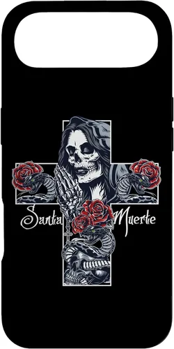Vista 27 de Funda con diseño de calavera de Santa Muerte para iPhone 17
