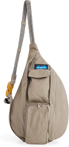 Vista 16 de KAVU Mini bolso de cuerda de algodón cruzado bandolera