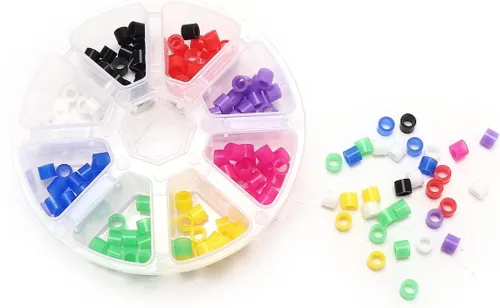 Vista 8 de El código de color dental anula el material del silicón del grado mezclado Colorfull 160Pcs/caja