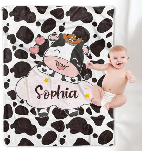 Vista 30 de YESCUSTOM Manta de forro polar de dinosaurio personalizada para niños y niñas, manta de texto personalizada para regalo de cumpleaños y ducha