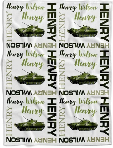 Vista 26 de Manta de bebé del ejército personalizada, colcha militar de camuflaje para bebé, ropa de cama temática de equipo táctico de felpa suave, recuerdo