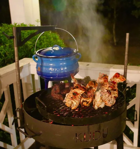 Vista 2 de Kudu Soporte para horno holandés para parrilla