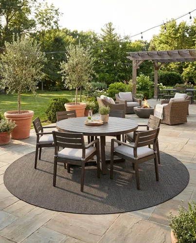 Vista 38 de Rugs.com Outdoor Solid Collection - Alfombra de pelo plano beige de 2 x 3 pulgadas, perfecta para entradas, cocinas, rincones de desayuno, piezas