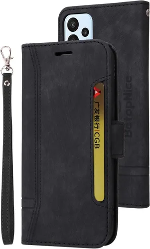 Vista 71 de Funda tipo cartera para Samsung Galaxy S20, piel sintética, con función atril, ranuras para tarjetas, funda plegable con tapa, funda protectora