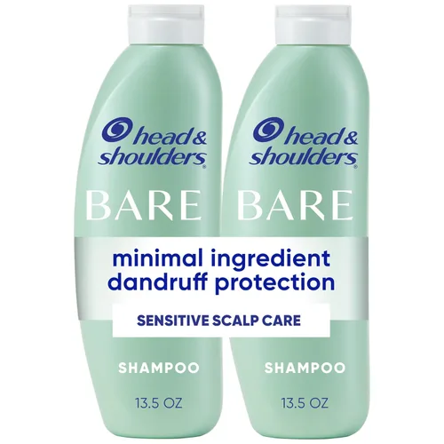 Vista 12 de Head & Shoulders - Champú y acondicionador anticaspa 2 en 1, BARE Pure Clean, paquete doble, 1% de piritiona de zinc, cuidado del cuero cabelludo