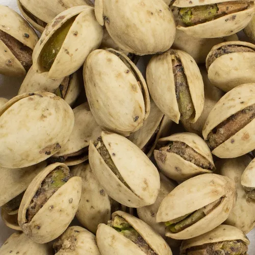 Vista 8 de Pistachos con sabor a chile y limón, con cáscara, Bolsa de 6 onzas, Kosher