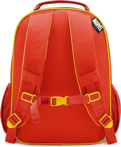 Vista 2 de Simple Modern Mochila para niños pequeños, escolares y niñas, Marvel Iron Man Red Snapper, niños Large poliéster