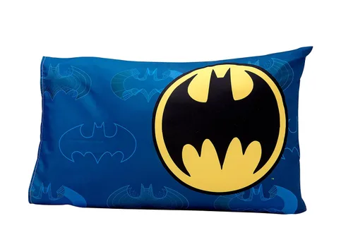 Vista 7 de Warner Brothers Juego de ropa de cama infantil de 4 piezas de Batman