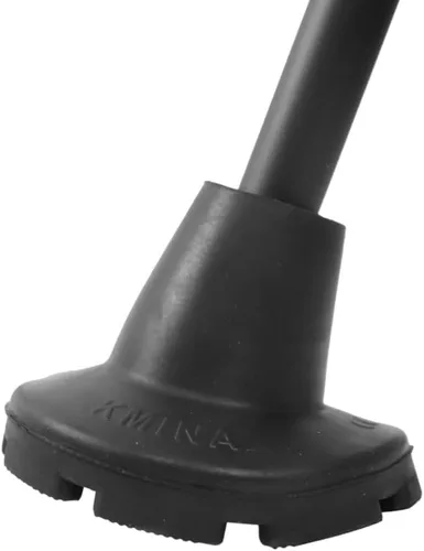 Vista 6 de KMINA Bastón ergonómico para caminar para mujeres y hombres (zurdo), agarre anatómico de la palma, altura ajustable, plegable y ligero, virola