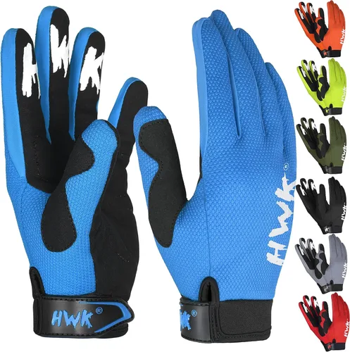 Vista 9 de HWK - Guantes de motocicleta para hombres y mujeres, motocross, conducción táctica, ciclismo, carreras de motocicletas, guantes multiusos