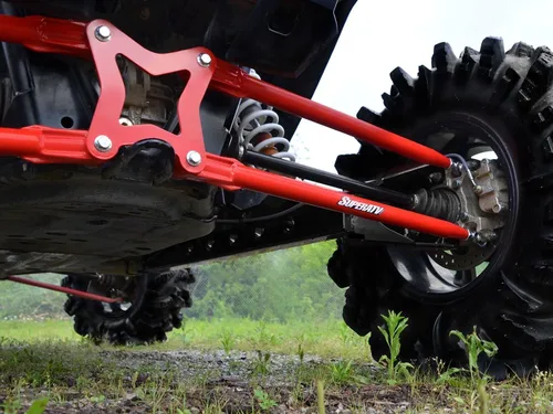 Vista 3 de SuperATV Brazos de arrastre traseros extendidos de servicio pesado para Polaris RZR XP 1000 / XP 4 1000 (2014-2023) - Negro