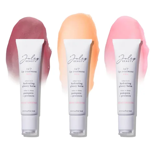 Vista 8 de Julep Tratamiento labial 24/7, bálsamo hidratante y máscara para dormir, reparación hidratante, mascarilla nutritiva y exfoliante exfoliante, lavanda