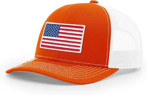 Vista 155 de Joe's USA Richardson 112 - Gorras de camionero con parche gráfico personalizado - Gorras estructuradas de cinco y seis paneles Richardson Premium