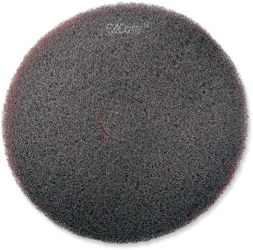 Vista 3 de EZ Care - Almohadilla para fregar resistente, 20 diámetros, color rojo/gris, 5/cartón