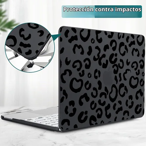 Vista 9 de TWOLSKOO Funda para MacBook Neo de 13 pulgadas 2026 A3404 A18 Pro Chip, funda rígida de plástico con adaptador tipo C, 2 fundas para cámara web
