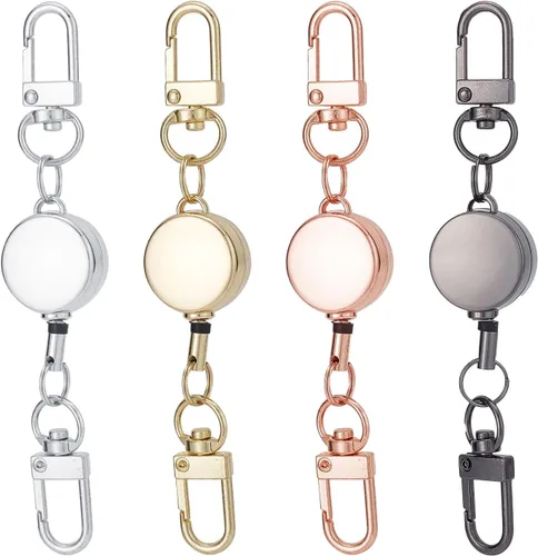 Vista 12 de SUNNYCLUE 1 caja de 3 estilos de cordones con cuentas de identificación, collar de cadena de cuentas de madera, cadena de insignias de cuentas