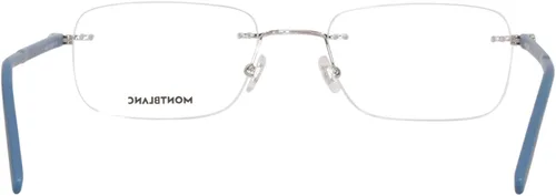 Vista 4 de Gafas de sol Montblanc MB 0221 O- 009 PlataAzul Transparente, Plata Transparente Azul, 5922150