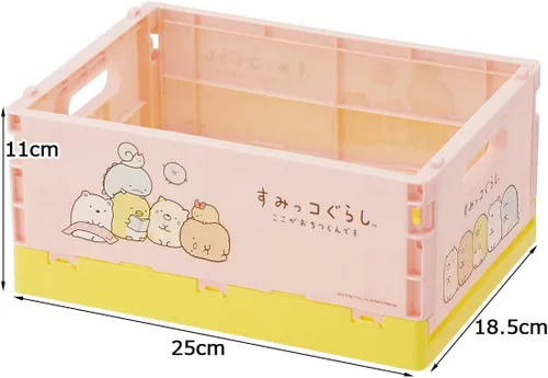 Vista 7 de Skater CTO1 Sumikko Gurashi - Caja de almacenamiento plegable, S