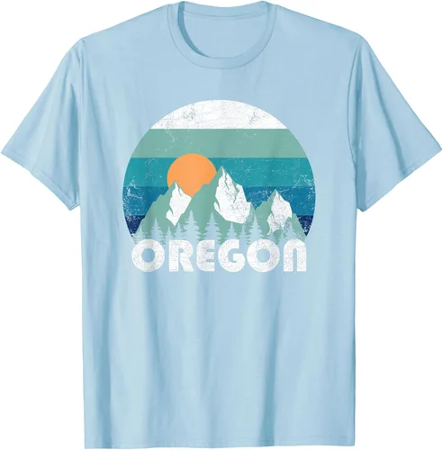 Vista 107 de Oregon State Retro Vintage Camiseta