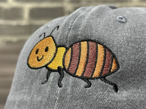 Vista 3 de Gorra de béisbol bordada para niños pequeños