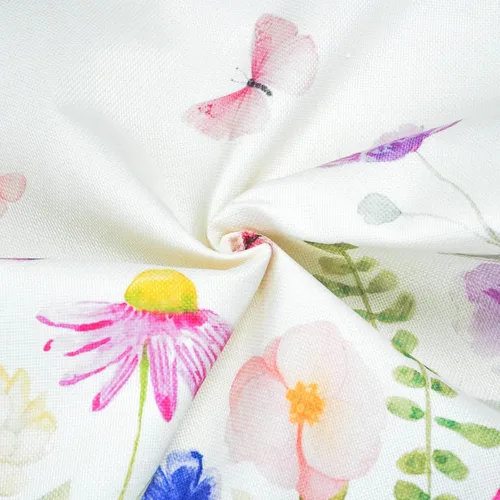 Vista 6 de ONWAY Juego de 2 fundas de almohada florales de primavera de 12 x 20 pulgadas, fundas de almohada lumbares decorativas con flores moradas y Morado