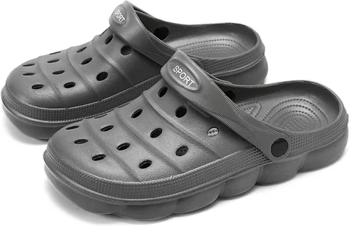 Vista 14 de CERYTHRINA Zuecos de jardín para hombre y mujer, sandalias de verano, ligeras, antideslizantes, zapatos deportivos unisex para adultos