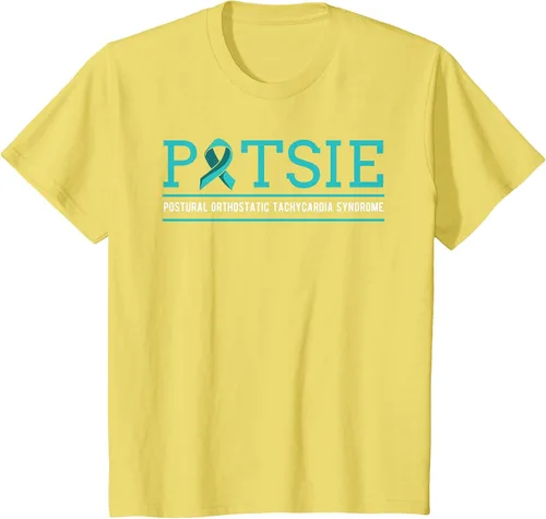 Vista 56 de POTS Dysautonomia Turquoise Ribbon Autonomic Dysfunction T-Shirt Asphalt Grey
