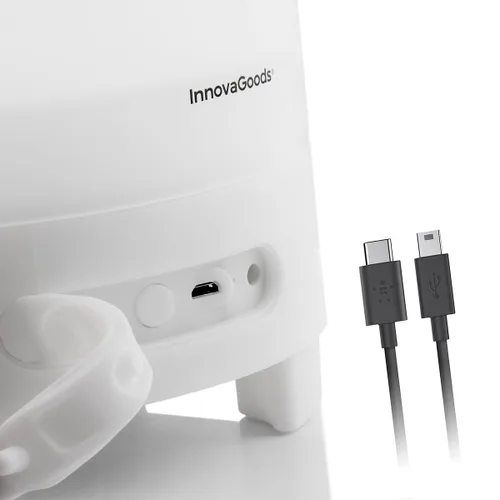 Vista 13 de Cubitera LED con Altavoz Recargable Sonice InnovaGoods