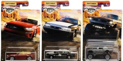 Vista 3 de Matchbox Juego de 6 vehículos Ford Mustang Special Edition Series 2020