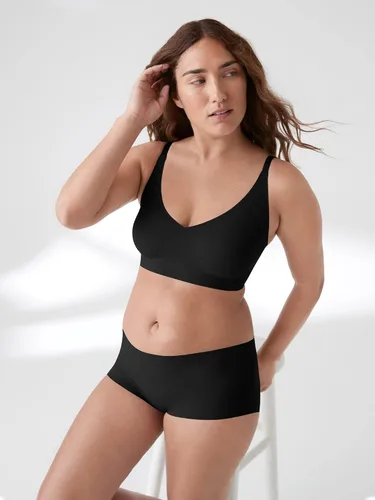 Vista 4 de True & Co - Brasier con tirantes convertibles y diseño triangular True Body para mujer