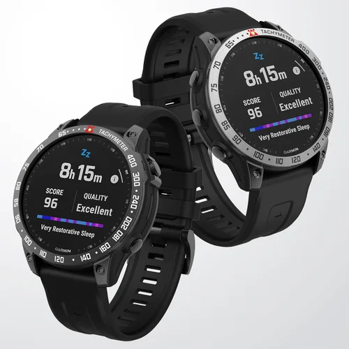 Vista 5 de Anillo de bisel compatible con Garmin Fenix 7 Sapphire Solar/Fenix 7 Solar, anillo de bisel de acero inoxidable, cubierta adhesiva antiarañazos