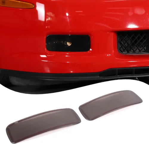 Vista 10 de Lcojicep Funda de cubierta de luz de freno trasera montada en alto para automóvil Compatible con Chevrolet Corvette C6 2005-2013, parche decorativo