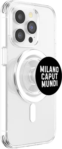 Vista 4 de Milano Caput Mundi Città Simpatica Uomo Donna Bambino PopSockets PopGrip for MagSafe