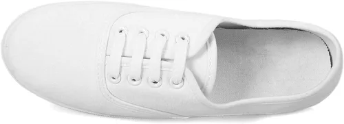 Vista 4 de VenusCelia - Tenis Rainbow de lona con agujetas, para mujer