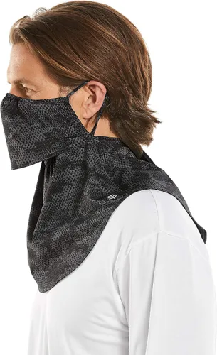 Vista 6 de Coolibar UPF 50 Crestone - Máscara facial UV para hombre y mujer protección solar