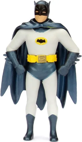 Vista 6 de Jada Toys DC Comics Batman Classic TV Series Batmobile - Kit de modelo de coche DIE-CAST, 1: vehículo a escala de 24 y figura de metal coleccionable